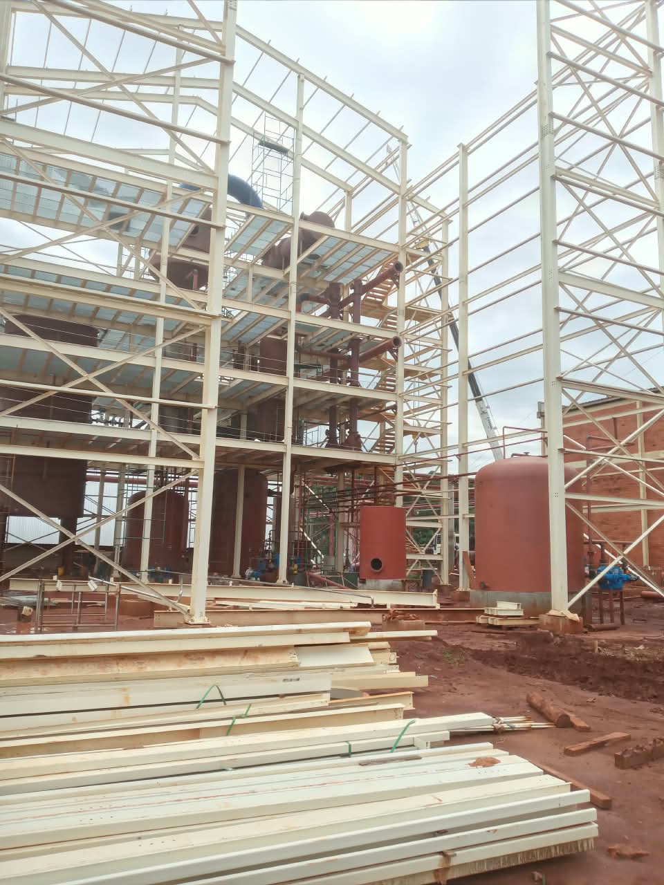 Içamento de equipamento — KGM e Stemmil, obra Brejeiro