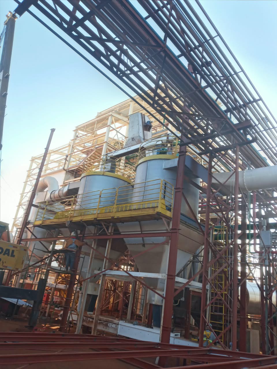 Vasos de pressão — KGM e Stemmil, obra Brejeiro